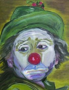 Voir le détail de cette oeuvre: Clown triste